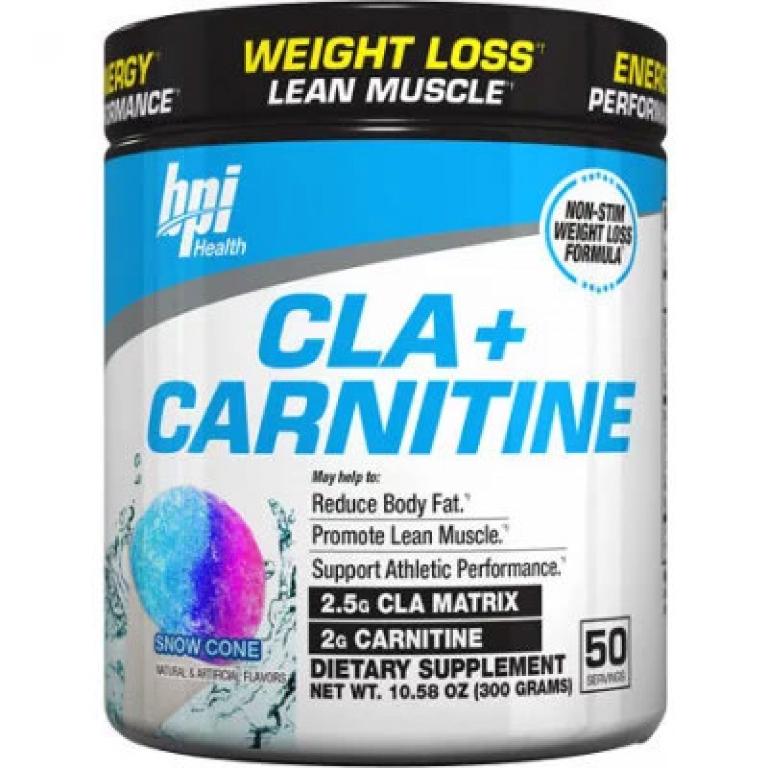 BPI SPORT CLA + CARNITINE 50 SERVINGS PRE NUTRITION